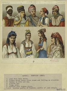 Algerianmenandwomenintraditionaldress(1876-1888)