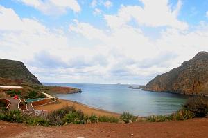 La-plage-El-Maddagh-vers-Oran