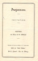 audition